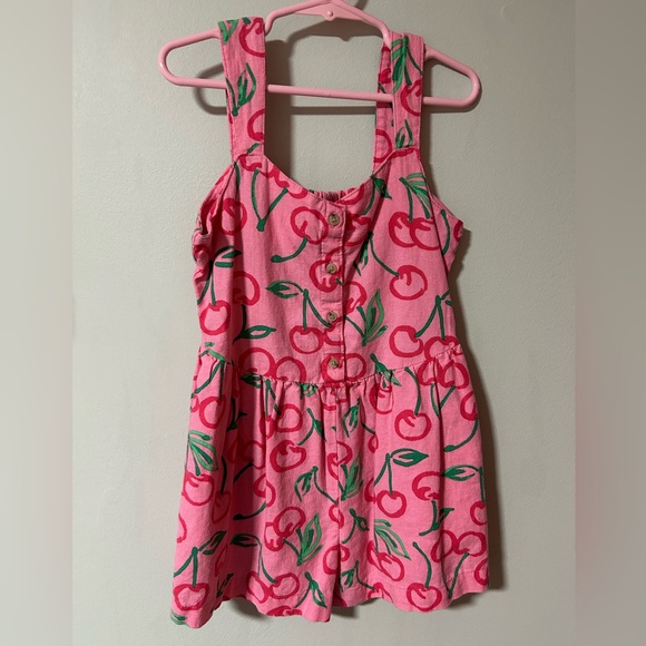 Old Navy printed Sleeveless bottom-front Romper Girls Size M - Picture 6 of 8